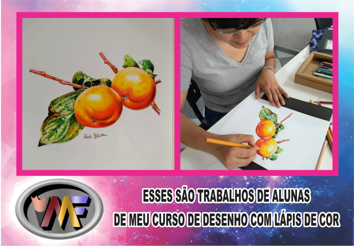 Curso de Desenho Mario Freire - Trabalho de Alunas