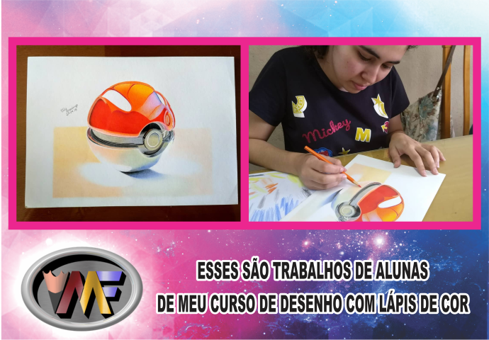 Curso de Desenho Mario Freire - Trabalho de Alunas