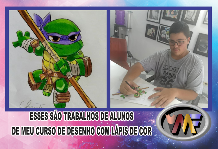 Curso de Desenho Mario Freire - Trabalho de Alunas