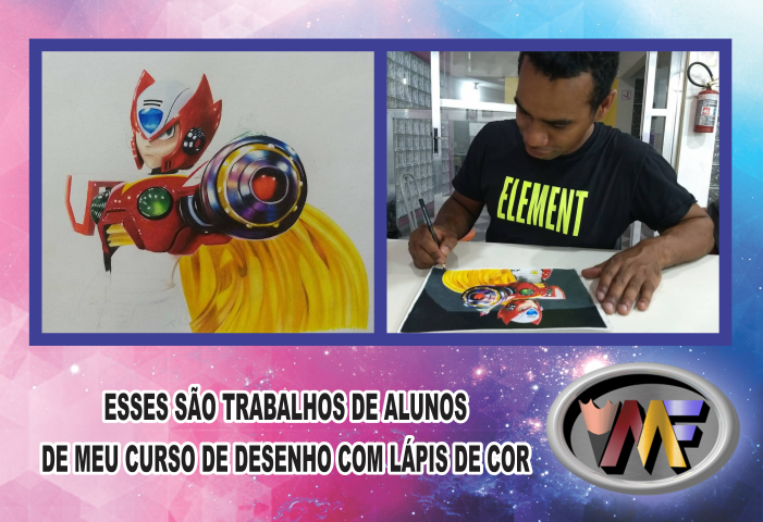 Curso de Desenho Mario Freire - Trabalho de Alunas