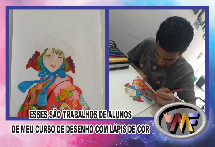 Curso de Desenho Mario Freire - Trabalho de Alunas