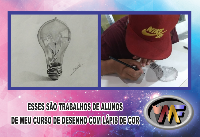 Curso de Desenho Mario Freire - Trabalho de Alunas