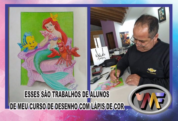 Curso de Desenho Mario Freire - Trabalho de Alunas