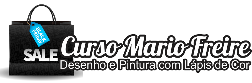 Black Friday Mario Freire - Curso de Desenho - www.cursomariofreire.com